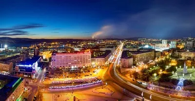 Murmansk Stadtzentrum