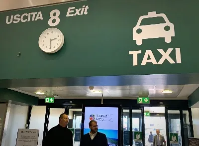Persönliches Taxi am Flughafen Mailand