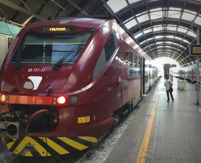 Malpensa Express am Flughafen Mailand