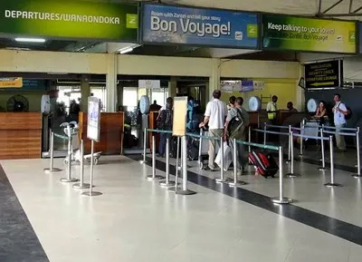 Tansania Flughafen Sansibar Kisauni