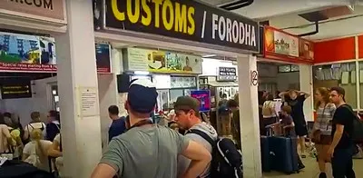 Passagierterminal Des Flughafens Sansibar
