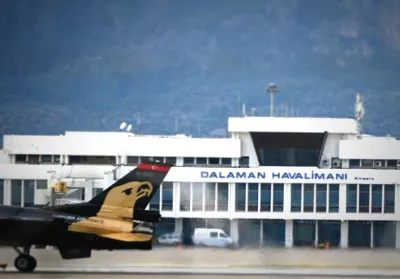 Dalaman Flughafen, Türkei.