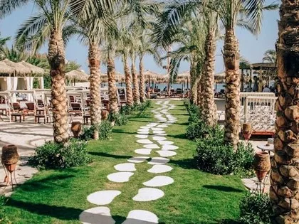 Strand in Hurghada, Ägypten