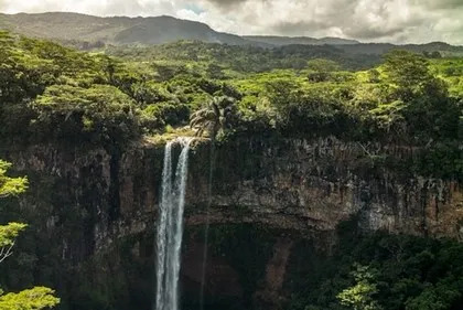 Chamarel-Wasserfall auf Mauritius