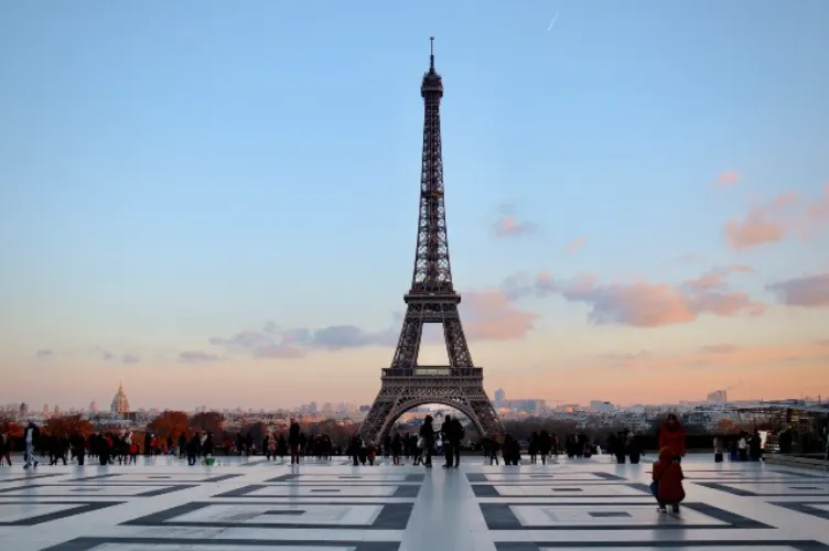 Der Eiffelturm in Paris