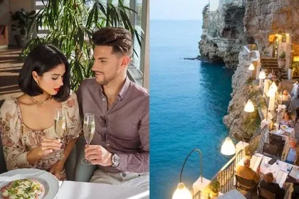 Abendessen zum Valentinstag