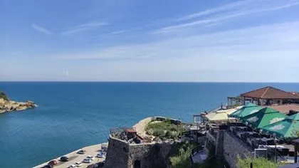 Blick von Ulcinj in Montenegro